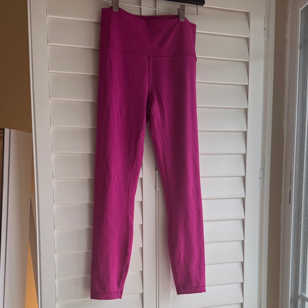 lululemon athletica Fuchsia Leggings